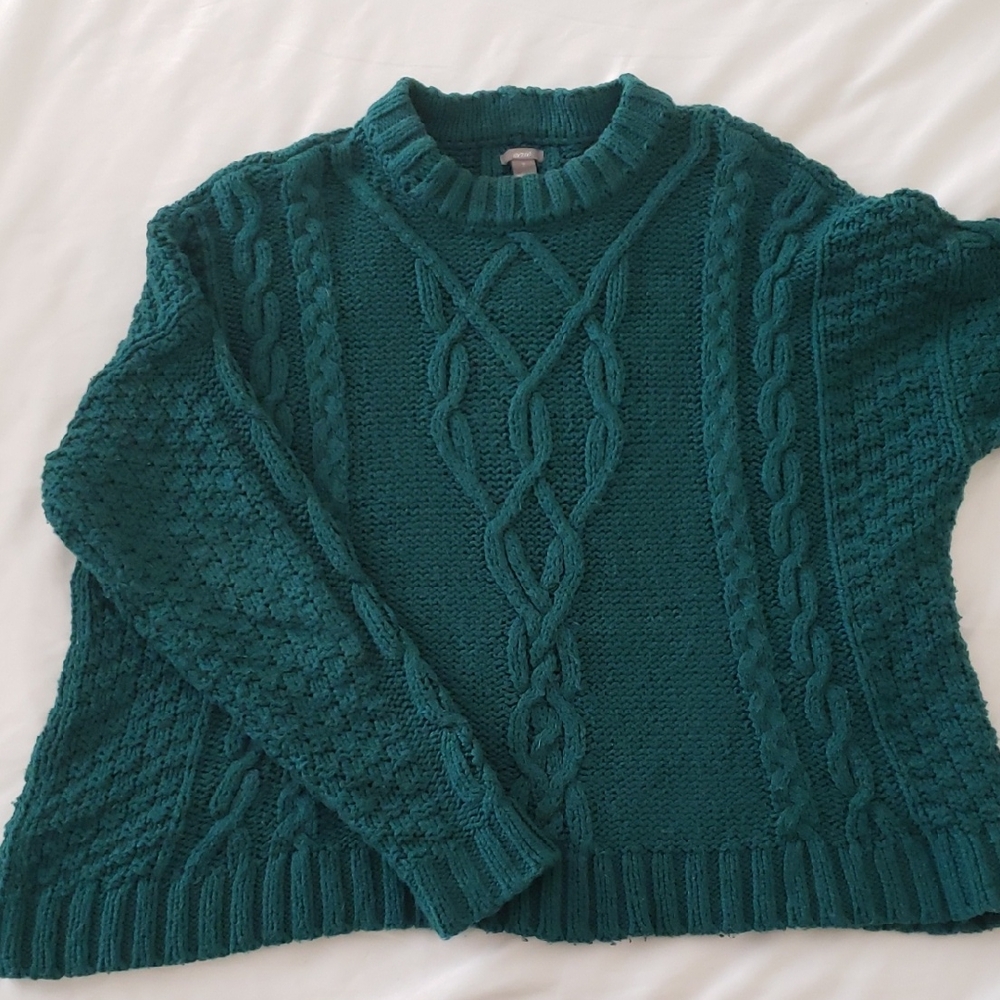 Aerie cable knit oversize sweater